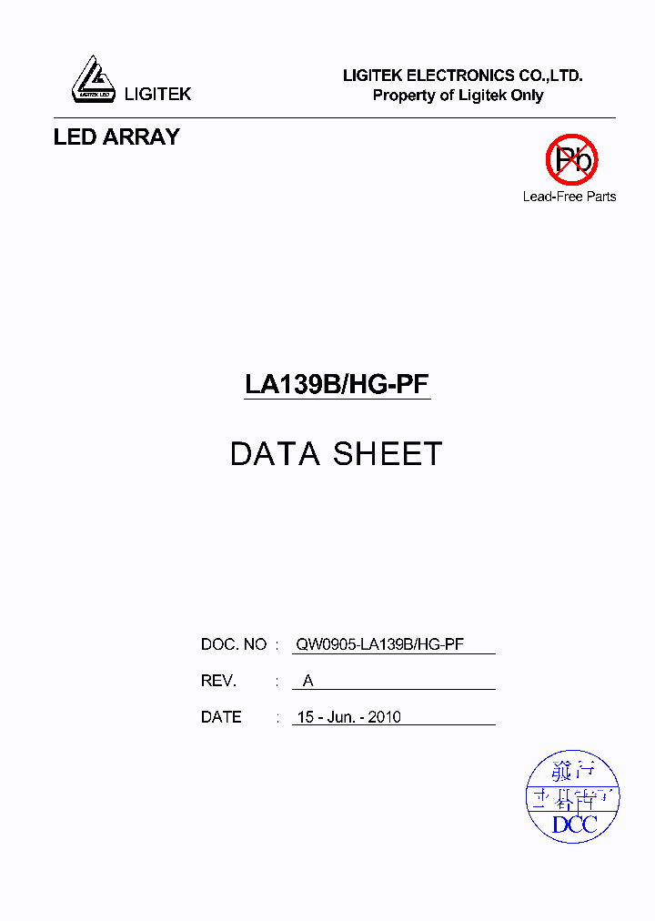 LA139B-HG-PF_8896394.PDF Datasheet