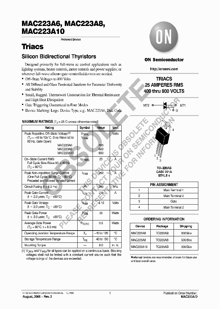 MAC223A10_8907293.PDF Datasheet