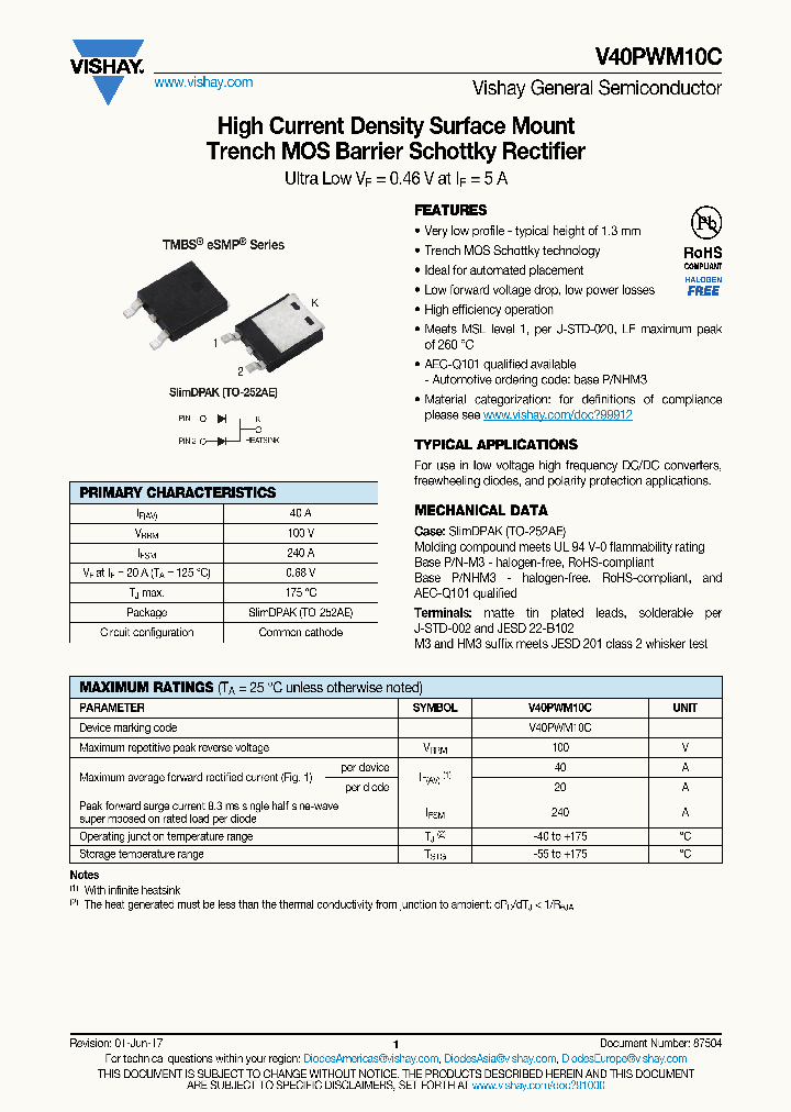 V40PWM10C_8907403.PDF Datasheet