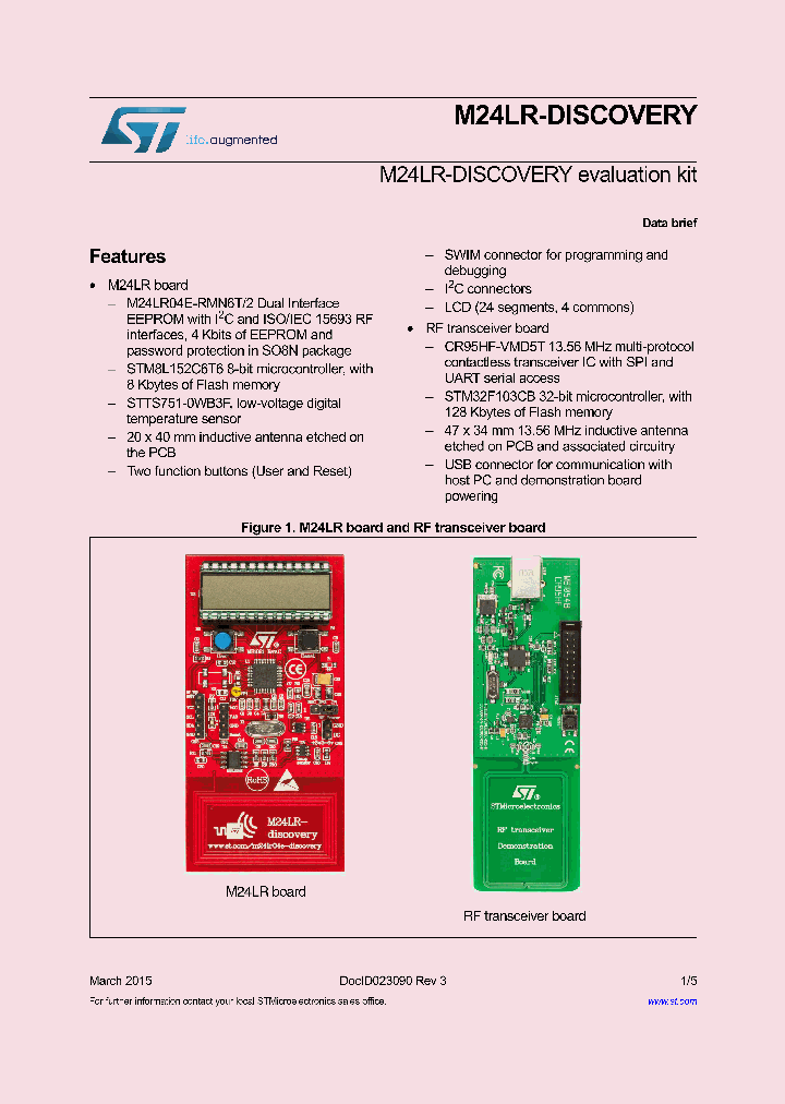 M24LR-DISCOVERY_8909854.PDF Datasheet
