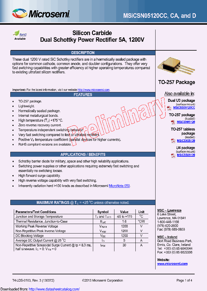 MSICSN05120CA_8910915.PDF Datasheet