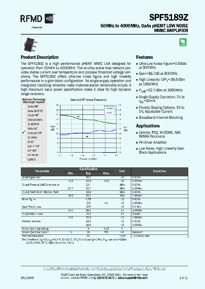 SPF5189Z_8910908.PDF Datasheet