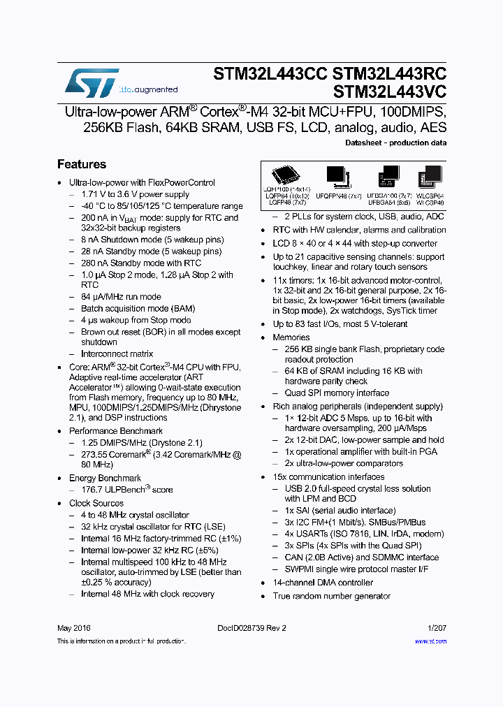 STM32L443CC_8911144.PDF Datasheet