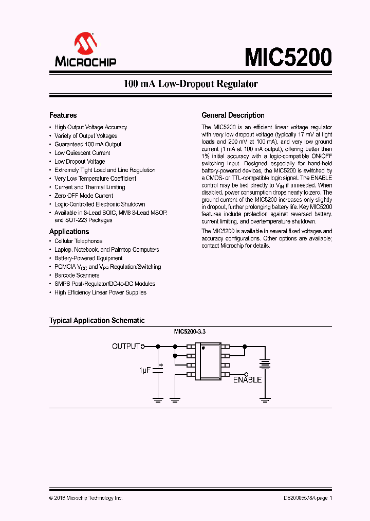 MIC5200-33YS_8911201.PDF Datasheet