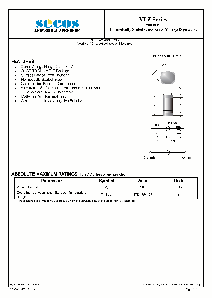 VLZ12V_8911968.PDF Datasheet