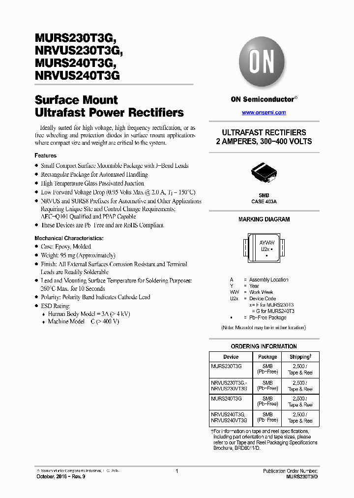 NRVUS230VT3G_8912208.PDF Datasheet