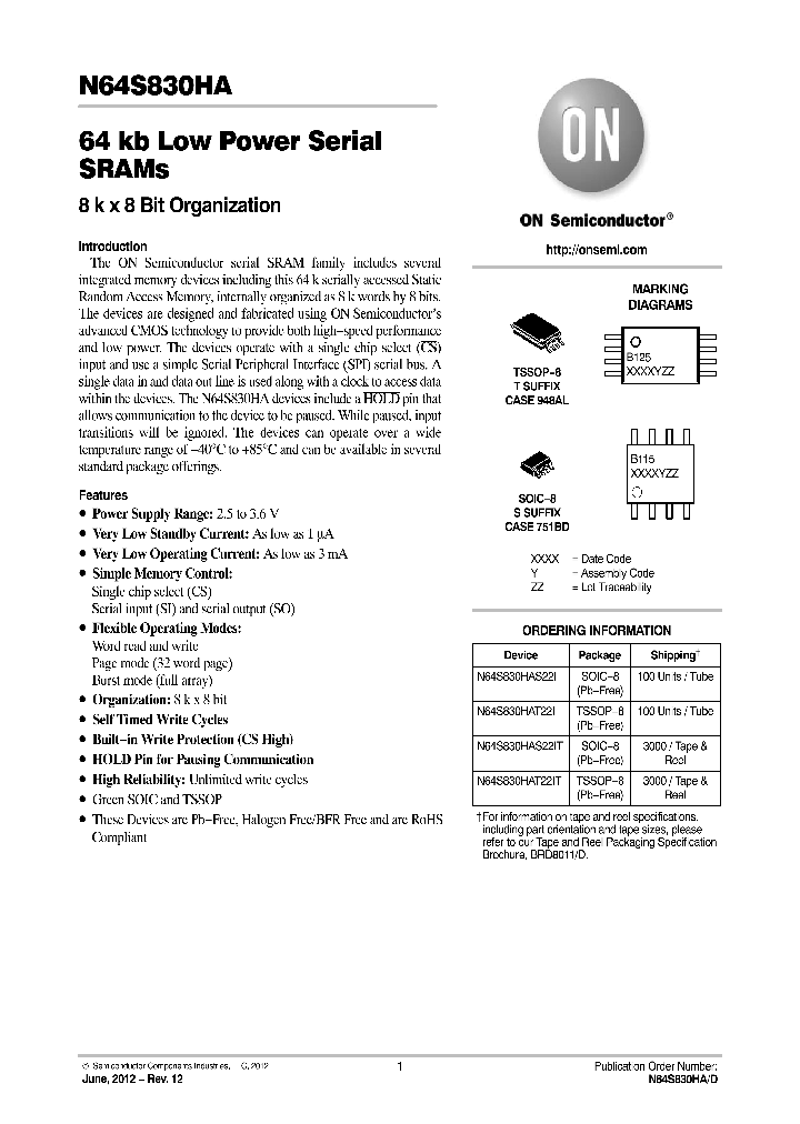 N64S830HAT22I_8914007.PDF Datasheet