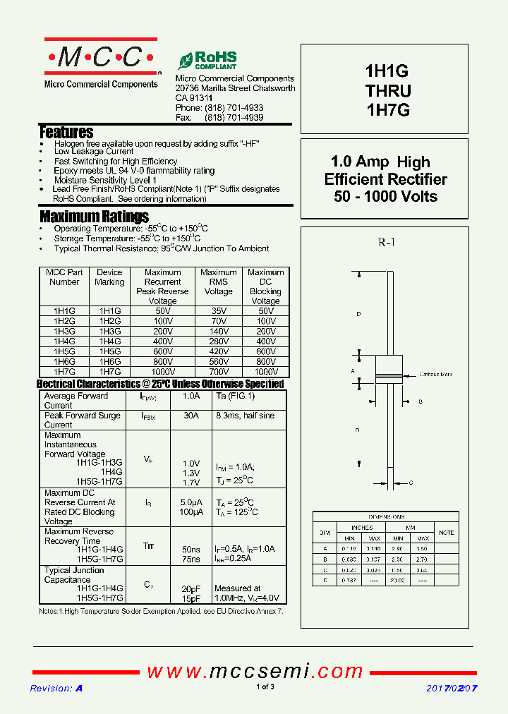 1H1G_8914506.PDF Datasheet