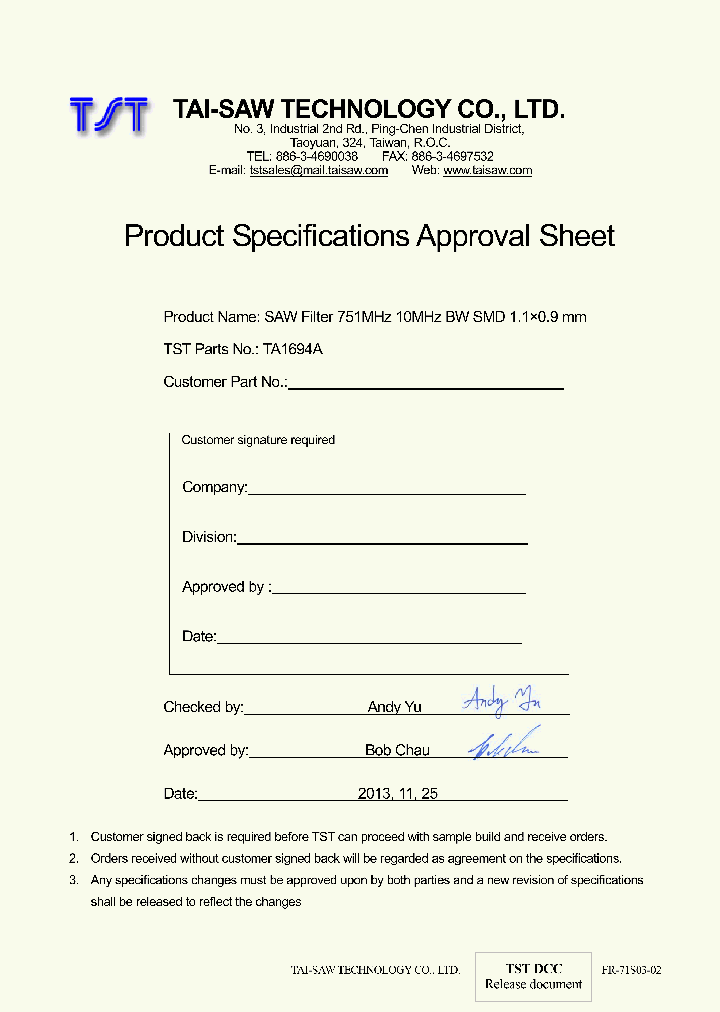 TA1694A_8917204.PDF Datasheet