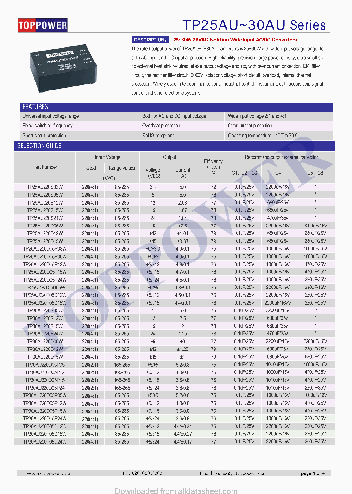 TOPPOWER_8917913.PDF Datasheet