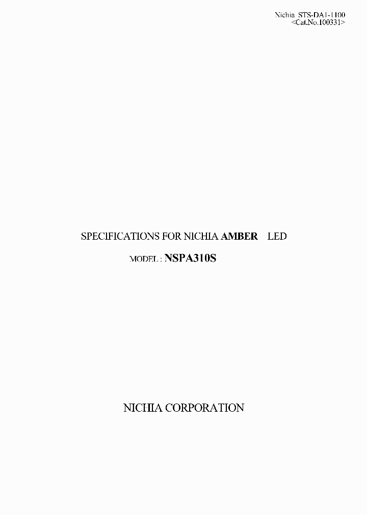 NSPA310S_8921825.PDF Datasheet