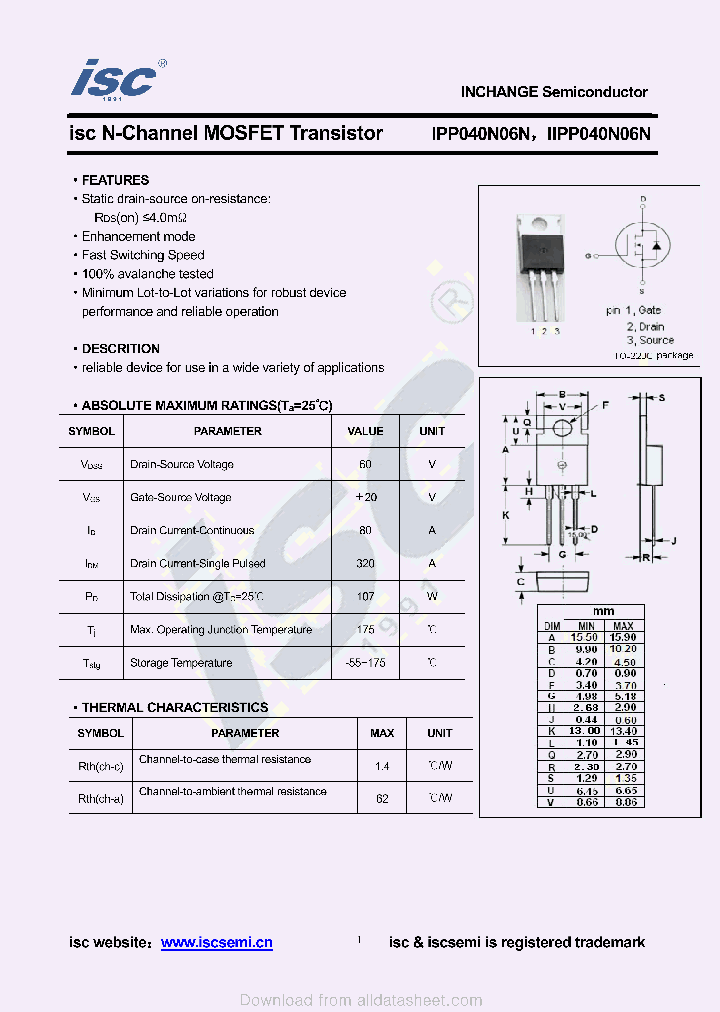 IPP040N06N_8922972.PDF Datasheet