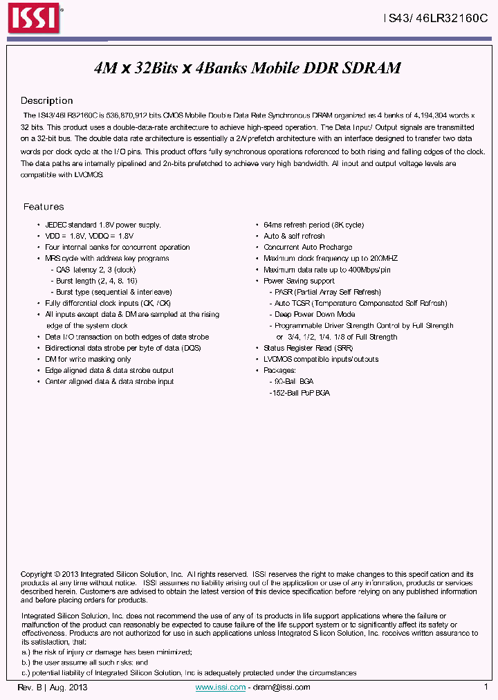 IS46LR32160C_8924443.PDF Datasheet