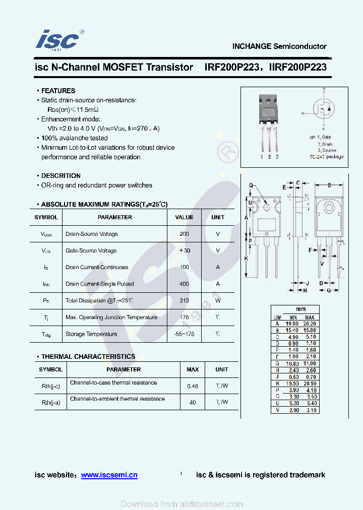 IIRF200P223_8924853.PDF Datasheet