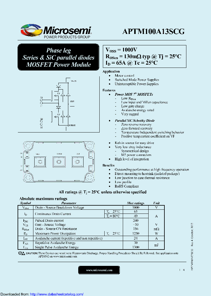 APTM100A13SCG_8925422.PDF Datasheet
