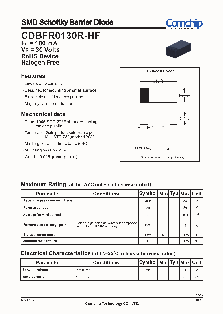 CDBFR0130R-HF_8925494.PDF Datasheet