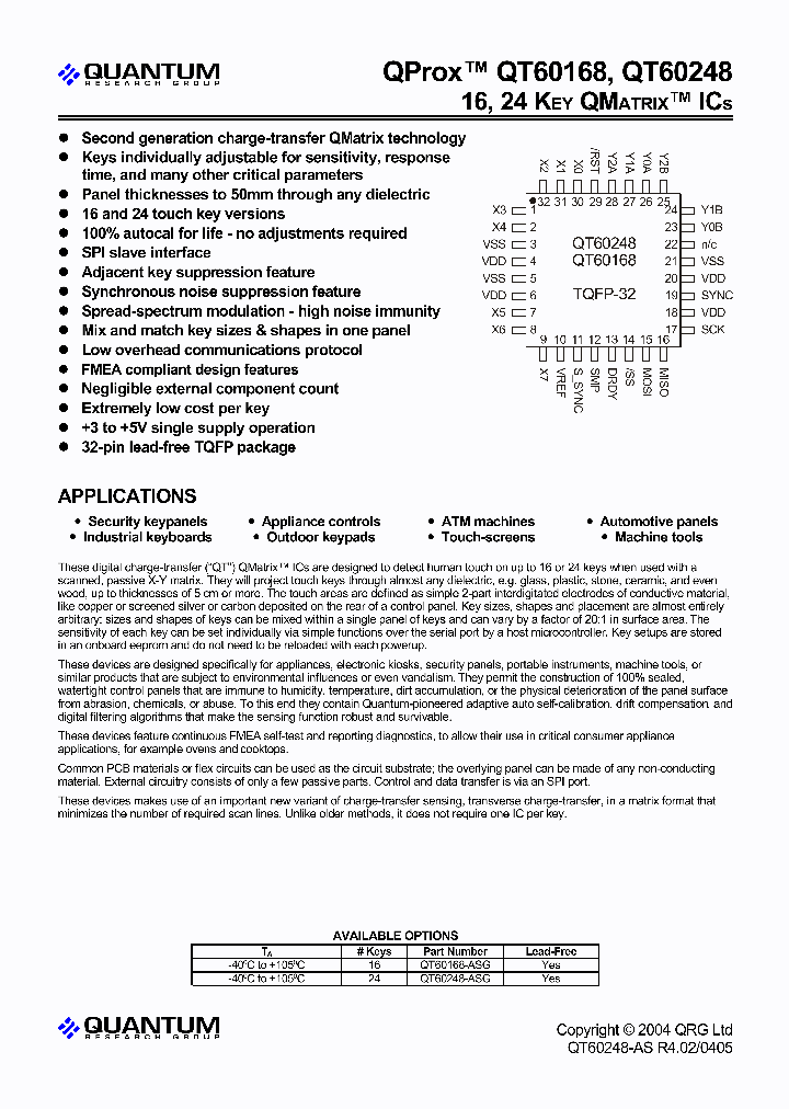 QT60168-AG_8925800.PDF Datasheet