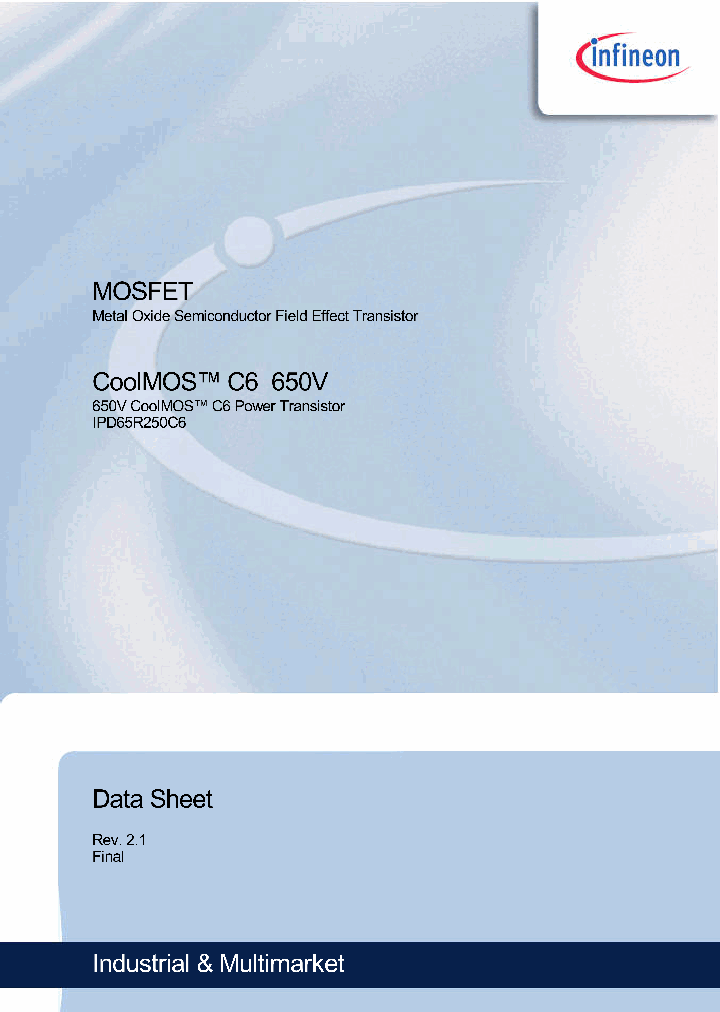 IPD65R250C6_8926525.PDF Datasheet