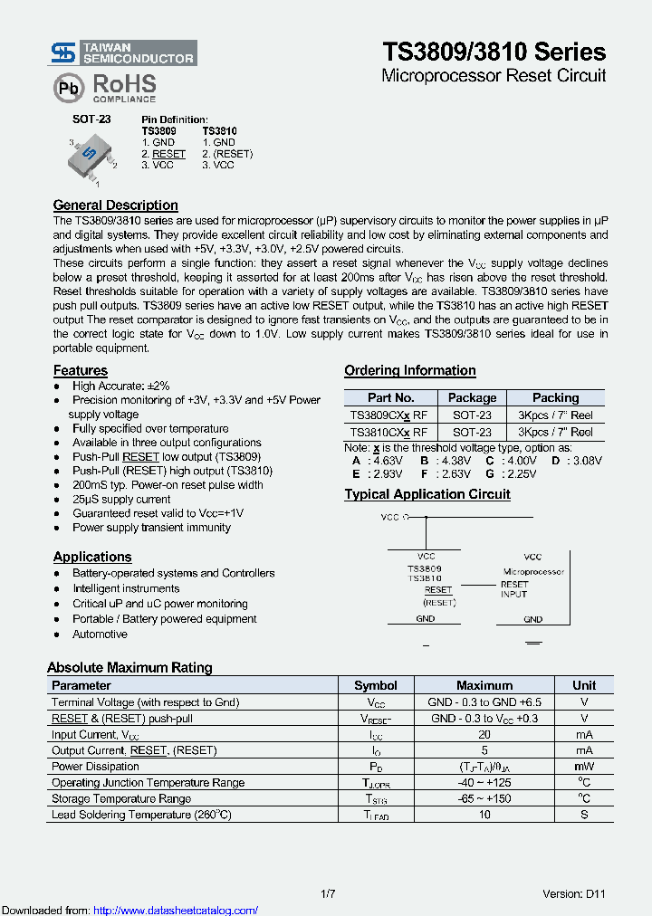 TS3809CXC_8926723.PDF Datasheet