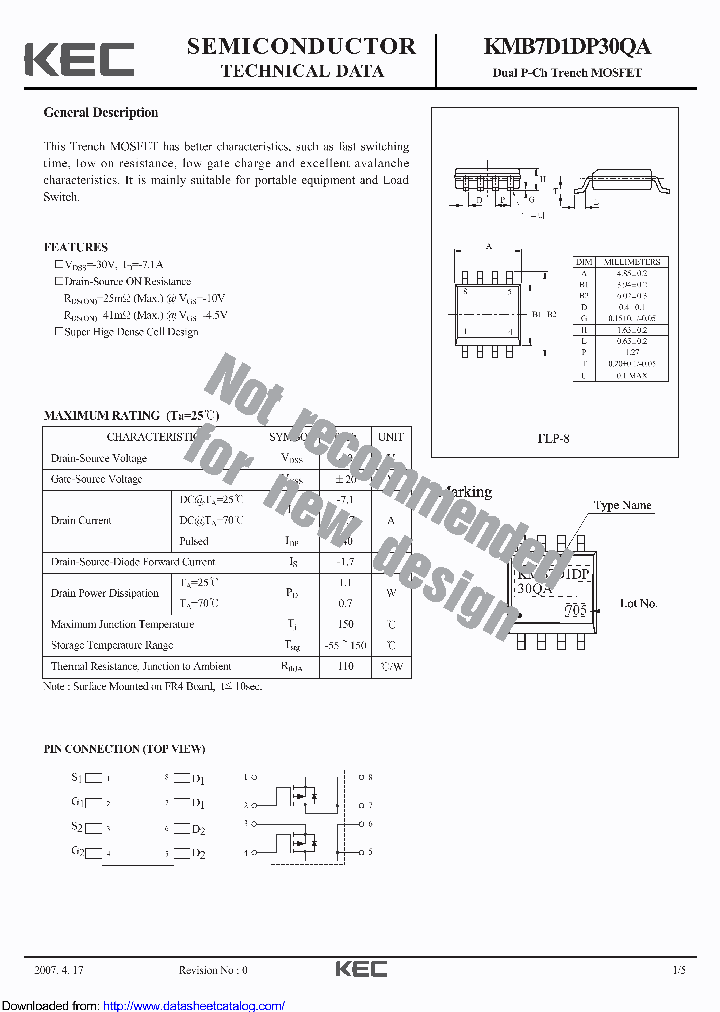 KMB7D1DP30QA_8927072.PDF Datasheet