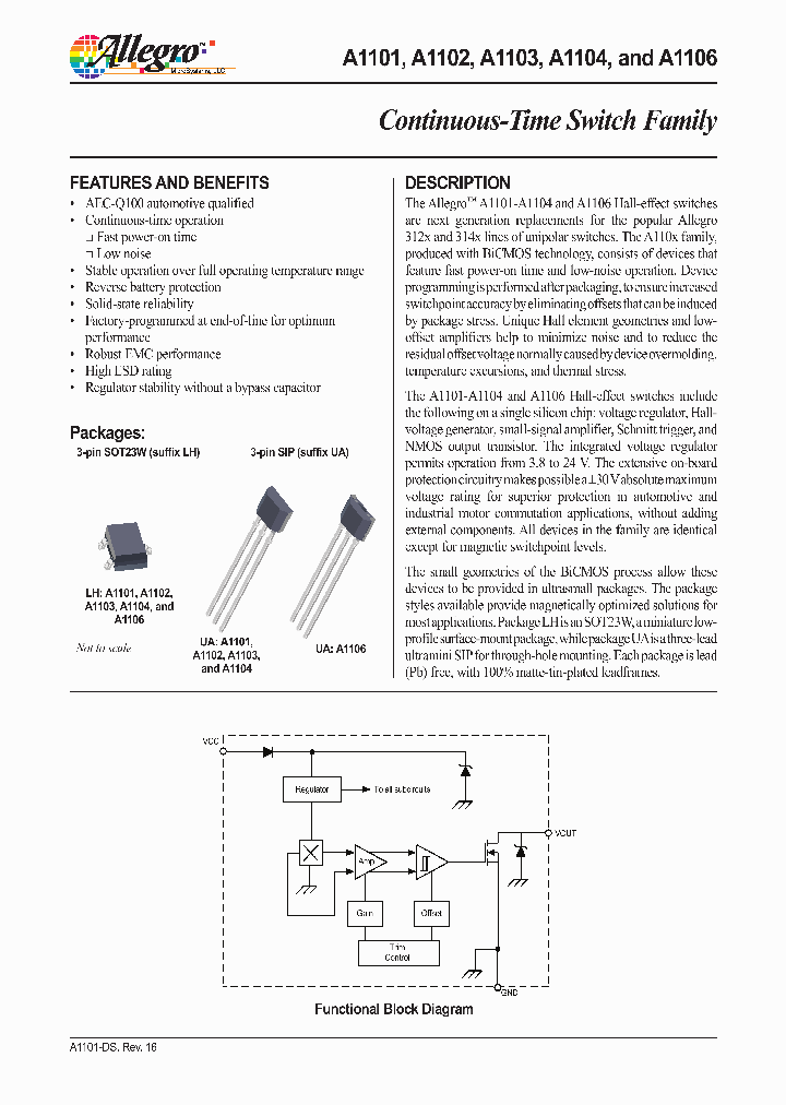 A1101LUA-T_8927510.PDF Datasheet