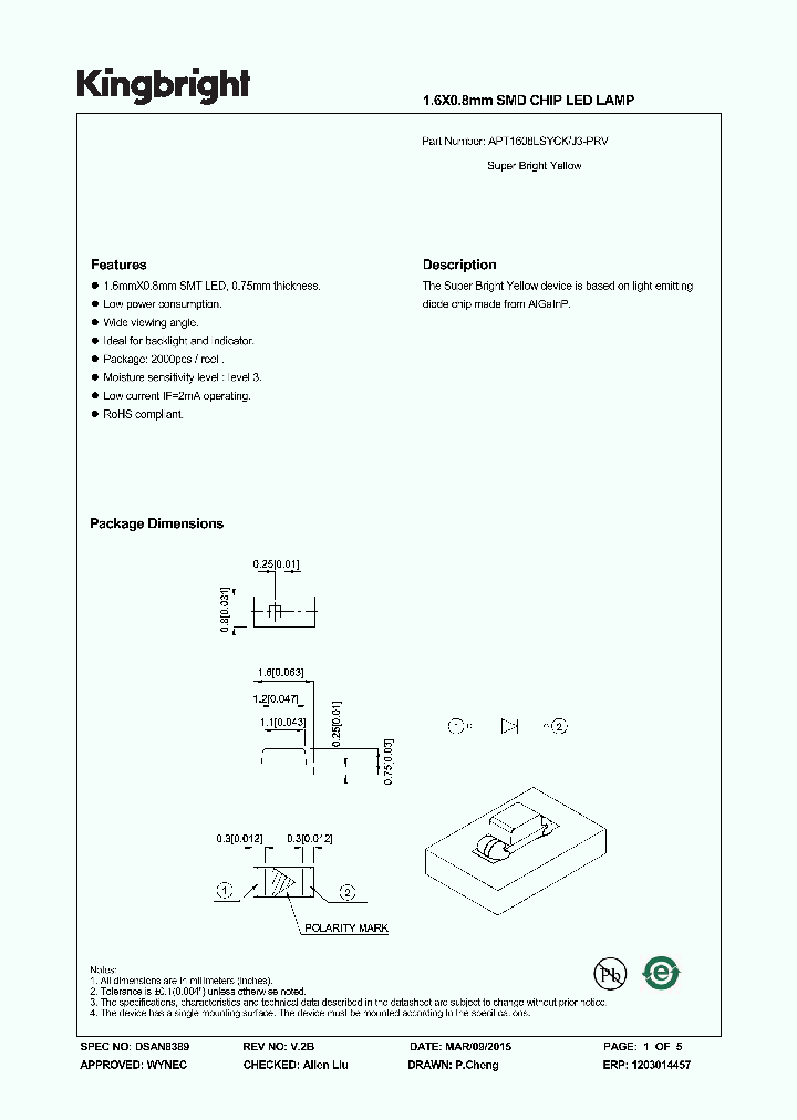 APT1608LSYCK-J3-PRV_8929858.PDF Datasheet