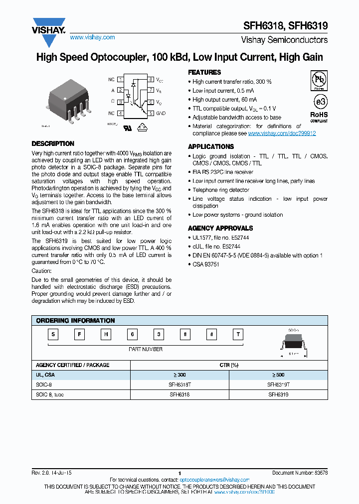 SFH6318_8935620.PDF Datasheet