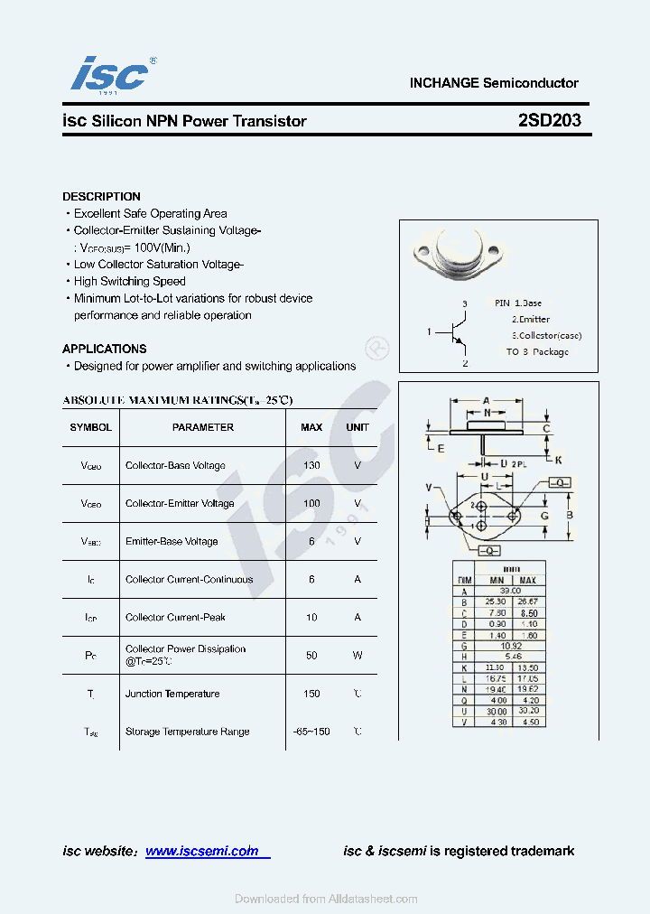 2SD203_8935643.PDF Datasheet