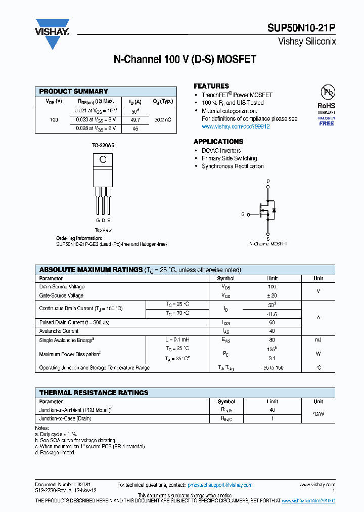 SUP50N10-21P-17_8939092.PDF Datasheet