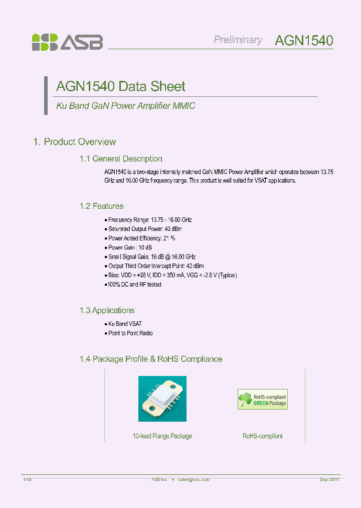 AGN1540_8941288.PDF Datasheet