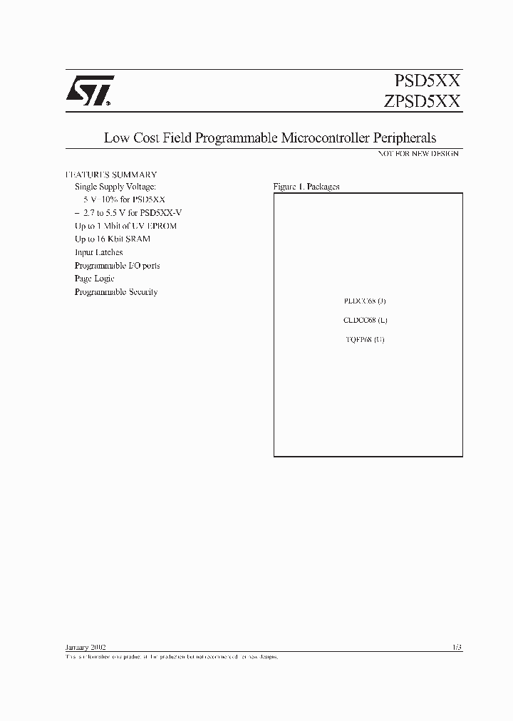 PSD501B1_8941466.PDF Datasheet