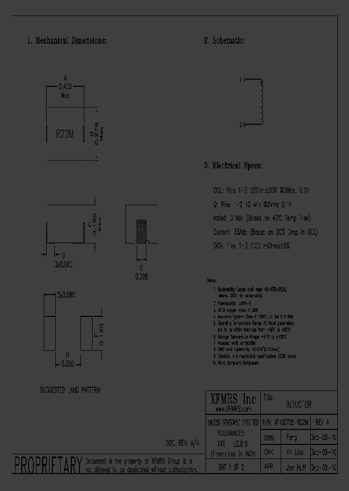 XF100705-R22M_8944753.PDF Datasheet