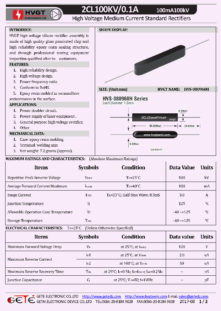 2CL100KV-01-17_8947885.PDF Datasheet