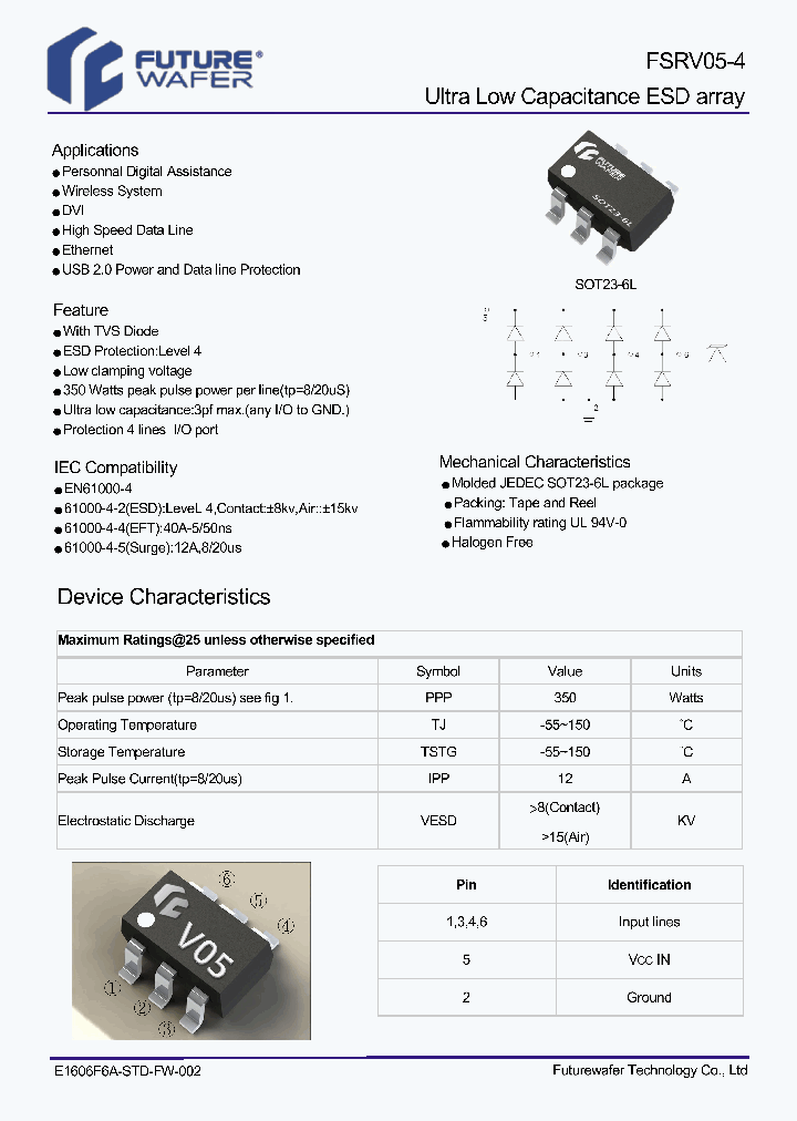 FSRV05-4-3PF_8950240.PDF Datasheet