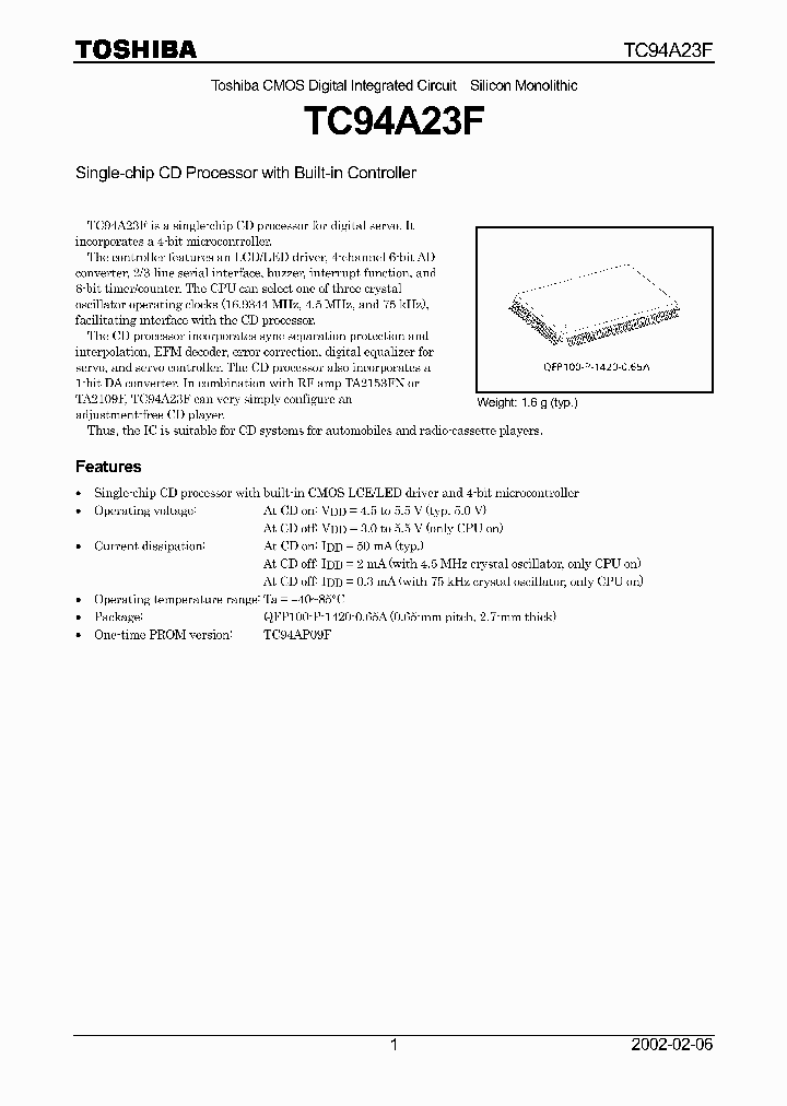 TC74A23F_8954351.PDF Datasheet