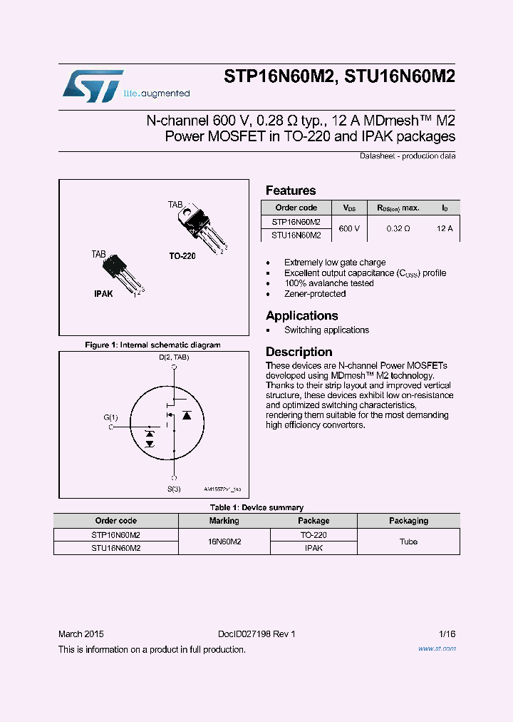 STP16N60M2_8958636.PDF Datasheet