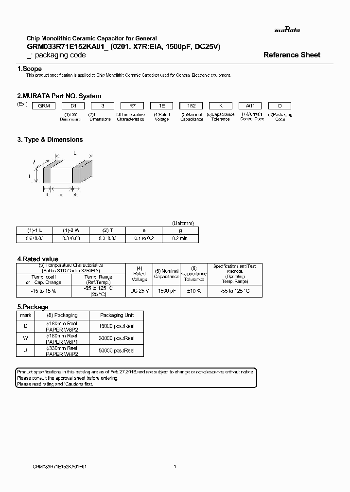 GRM033R71E152KA01_8973216.PDF Datasheet