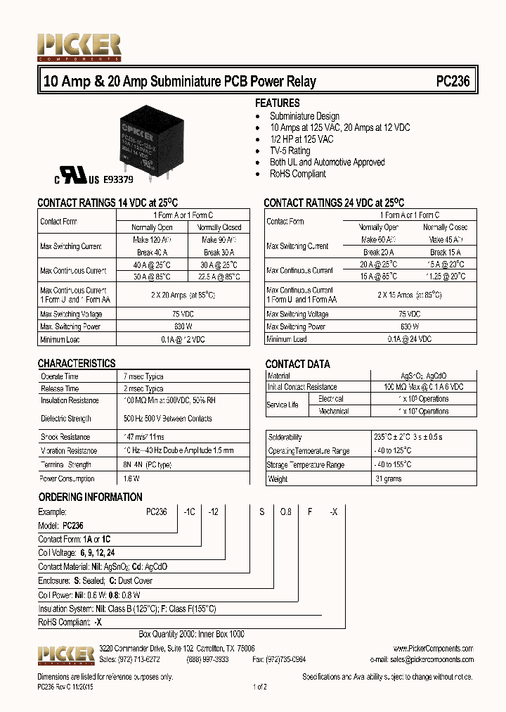 PC236-1A-12-C-NIL-F-X_8975371.PDF Datasheet