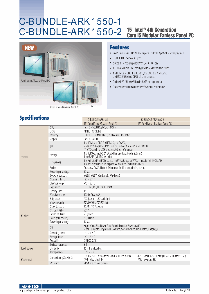 C-BUNDLE-ARK1550-2_8975351.PDF Datasheet