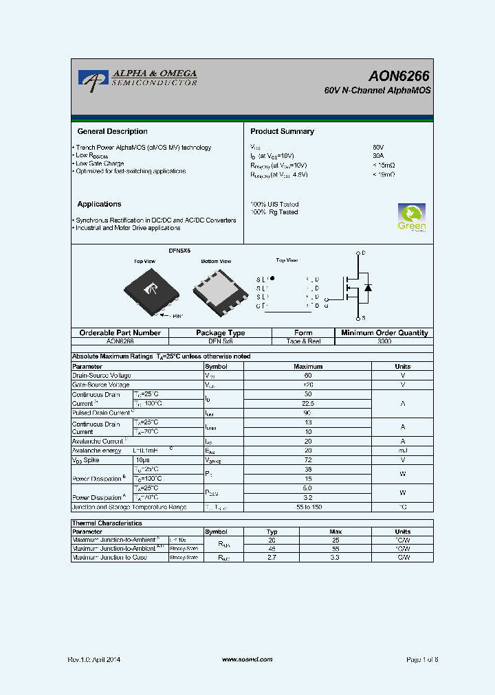 AON6266_8975945.PDF Datasheet