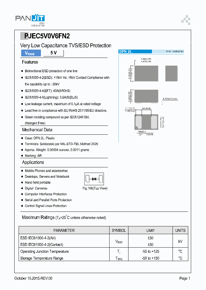 PJEC5V0V6FN2_8978981.PDF Datasheet