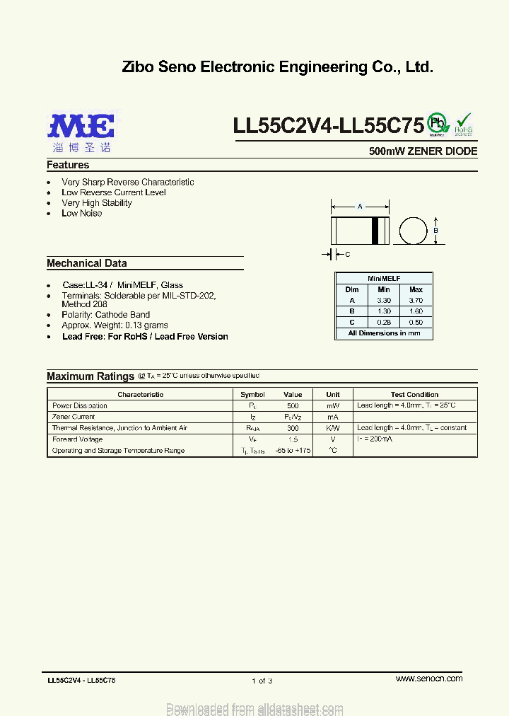 LL55C10_8979099.PDF Datasheet