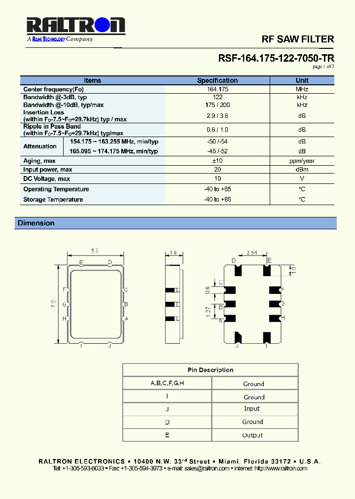 RSF-164175-122-7050-TR_8979558.PDF Datasheet