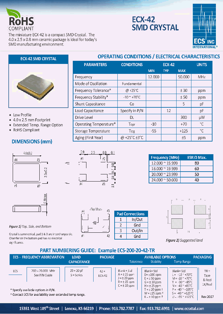 ECS-200-S-42REY-TR_8980541.PDF Datasheet