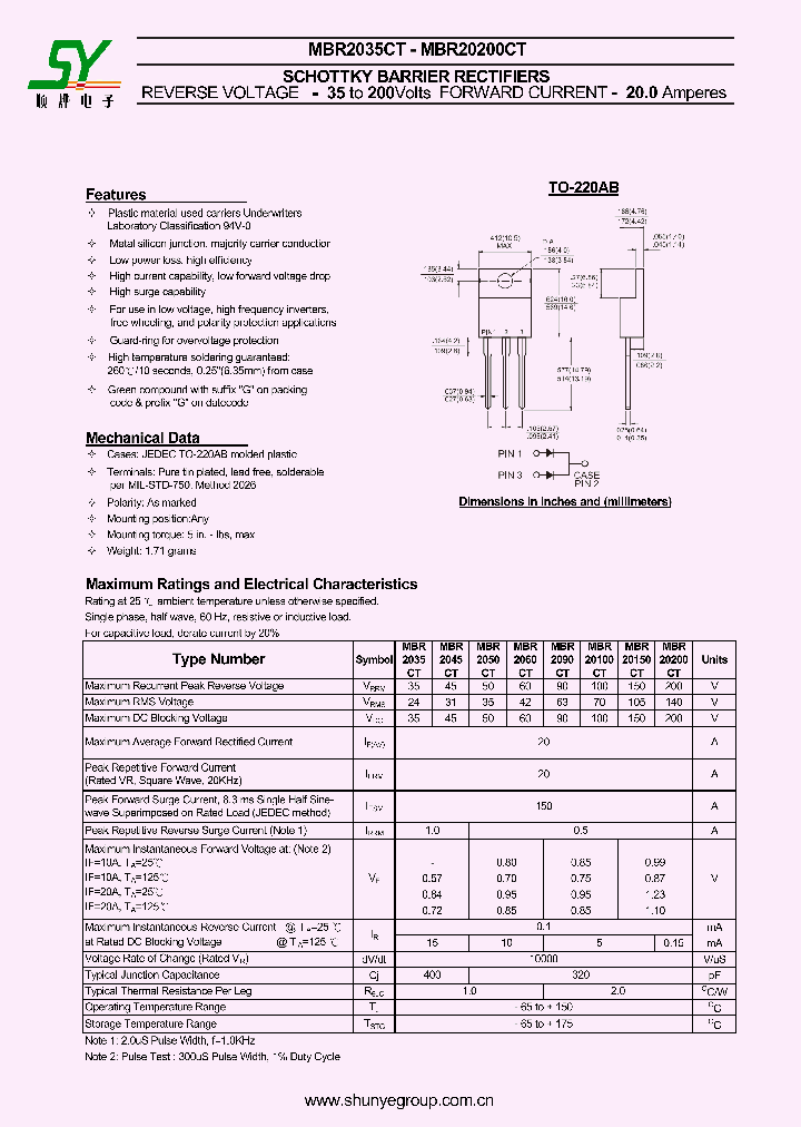 MBR20200CT_8981049.PDF Datasheet