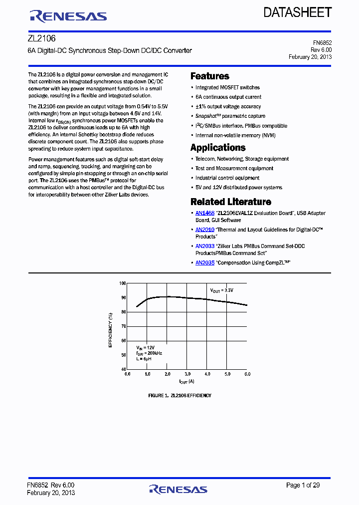 ZL2106ALCFTK_8983576.PDF Datasheet