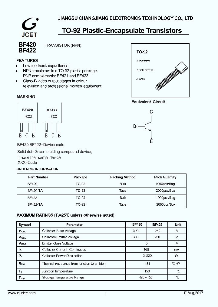 BF420_8986441.PDF Datasheet