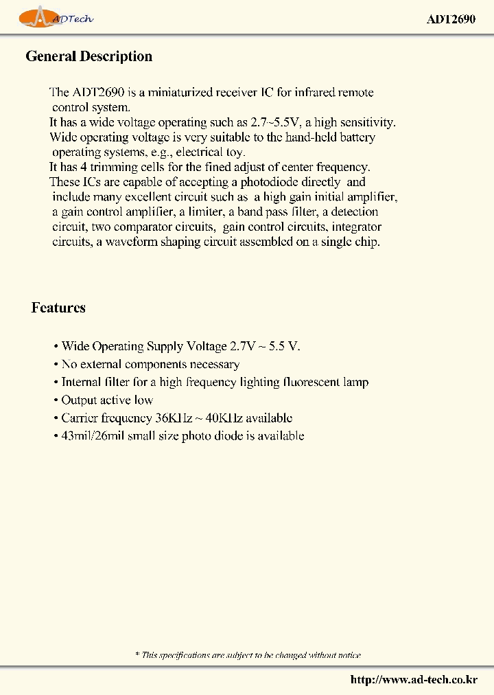 ADT2690_8987023.PDF Datasheet