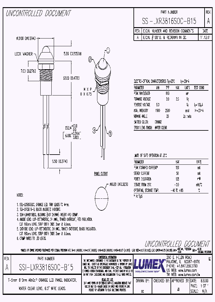 SSI-LXR3816SOC-B15_8988108.PDF Datasheet
