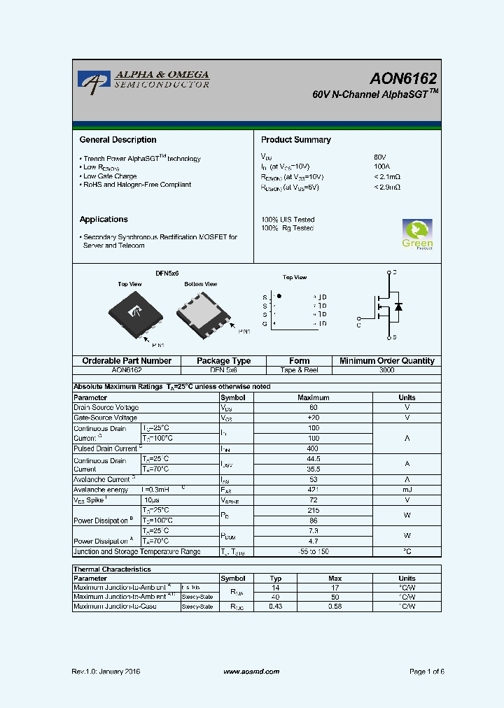 AON6162_8989858.PDF Datasheet